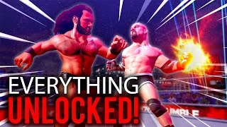 WWE 2K Battlegrounds Save File: UNLOCK EVERYTHING! (Including DLCs) screenshot 3