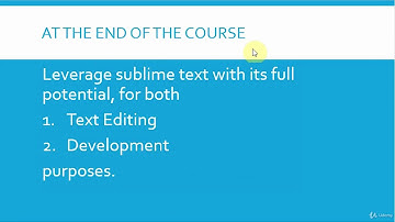Mastering Sublime Text 3 - Text Editing, Web and Python Dev - learn Sublime Text
