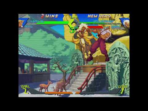 X-Men vs. Street Fighter - Charlie, Ryu vs. Wolverine, Storm