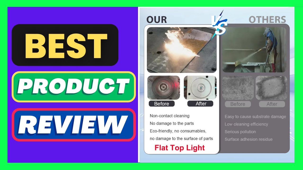 200W JPT Pulsed Laser Cleaning Machine For Remove Rust Oil Paint