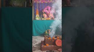 Durga Devi Pooja | ekvira aai song | dasara | Durga Devi homa havan | shorts short viral ekvira