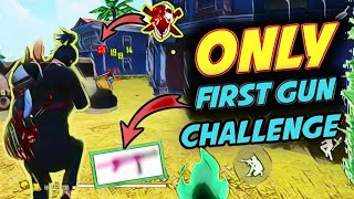 Only First Gun Challenge || Comedy Duo Best Gameplay 😂😂 || FREE FIRE- BAR GAMING