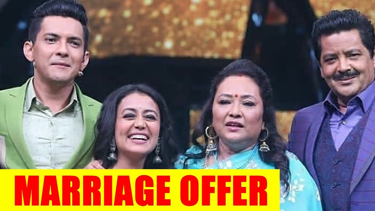Neha Kakkar Gets Aditya Narayan S Marriage Offer Youtube