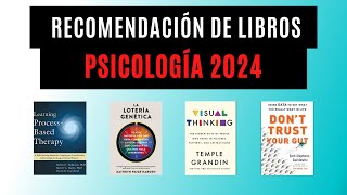 Los 5 MEJORES LIBROS de PSICOLOGÍA recomendados 2024 by Psicólogos tcc 1,039 views 3 months ago 11 minutes, 40 seconds