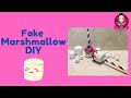 Fake Marshmallow DIY