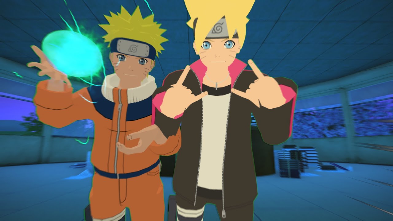 BORUTO MEET YOUNG NARUTO (NARUTO VRCHAT)