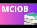 MCIOB - Become a  Member of CIOB