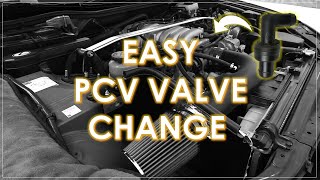 EASY PCV valve replacement (LEXUS GS400 shown)