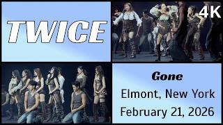 260221 트와이스 Twice - Gone Live Ubs Arena, Elmont, Ny 4K Fancam