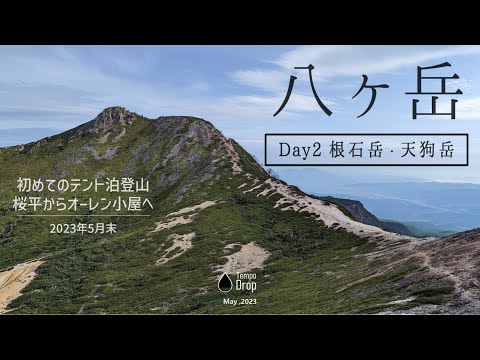 八ヶ岳｜根石岳・天狗岳、オーレン小屋で初テント泊（Day2）