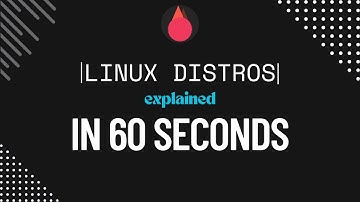 Linux Distros Explained in 60 SECONDS