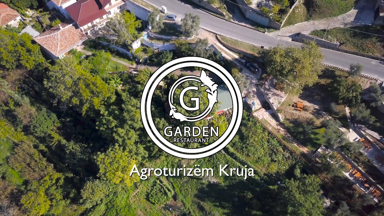 Garden restaurant Kruja