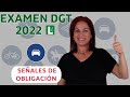 🔥 Examen DGT 2022 🔵 10 Preguntas de SEÑALES DE OBLIGACIÓN