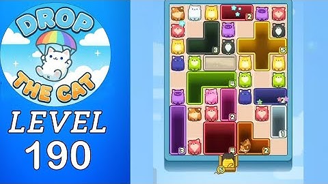 Drop The Cat Level 190 Walkthrough