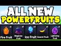 All NEW Powerfruits in Slime RNG Roblox