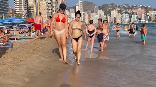 MUST SEE 😲 - Barcelona Beach Tour | 4K Spain Walking Tour beach walk