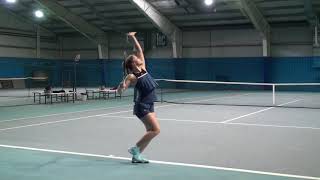 Ajda Bukovec - College Tennis Recruiting Video Fall 2019