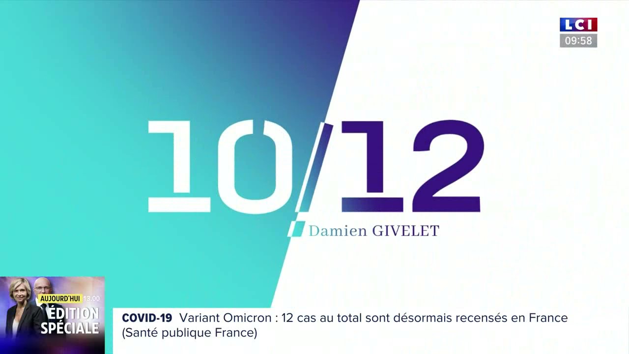 LCI | Générique court • 10/12 (week-end) - Damien Givelet (décembre 2021-)