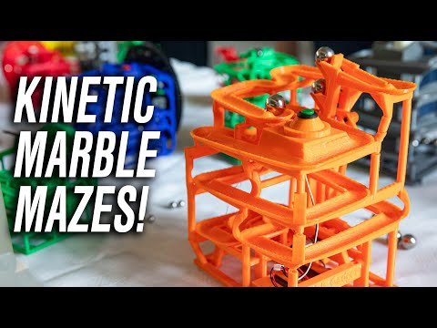 Mesmerizing Kinetic Marble