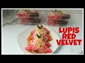 UNIK BANGET‼KUE LUPIS RED VELVET / LUPIS MERAH PUTIH, BISA UNTUK IDE JUALAN