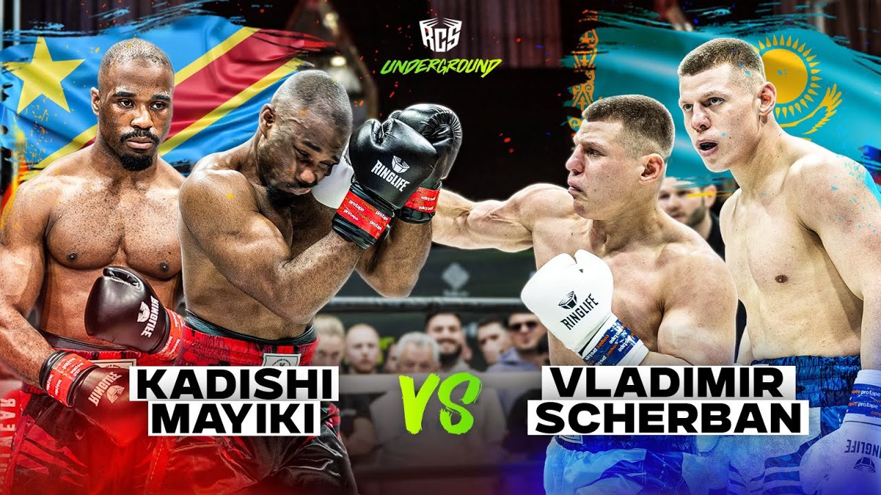 KAZAKH BOMBER Vladimir Scherban vs. CONGOLESE BOXER Kadishi Mayiki - RCS Viertelfinale 4/4