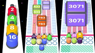 2048 Blaster 3D | Merge Defense Games | Wave 1-22 screenshot 4