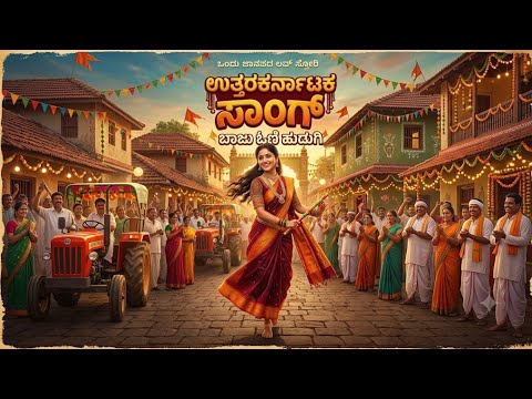 ಬಾಜು ಓಣಿ ಹುಡುಗಿ || Baju Oni Hudugi DJ Kannada Song 2026