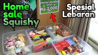 HOMESALE SQUISHY SPESIAL LEBARAN | Squishy Licensed Cuma 2000 Aja! GILAAA!