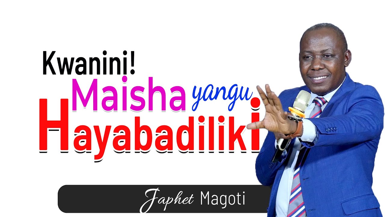 🔴#Live: KWANINI MAISHA YANGU HAYABADILIKI || Vipaumbele Vya Imani || - Japhet Magoti
