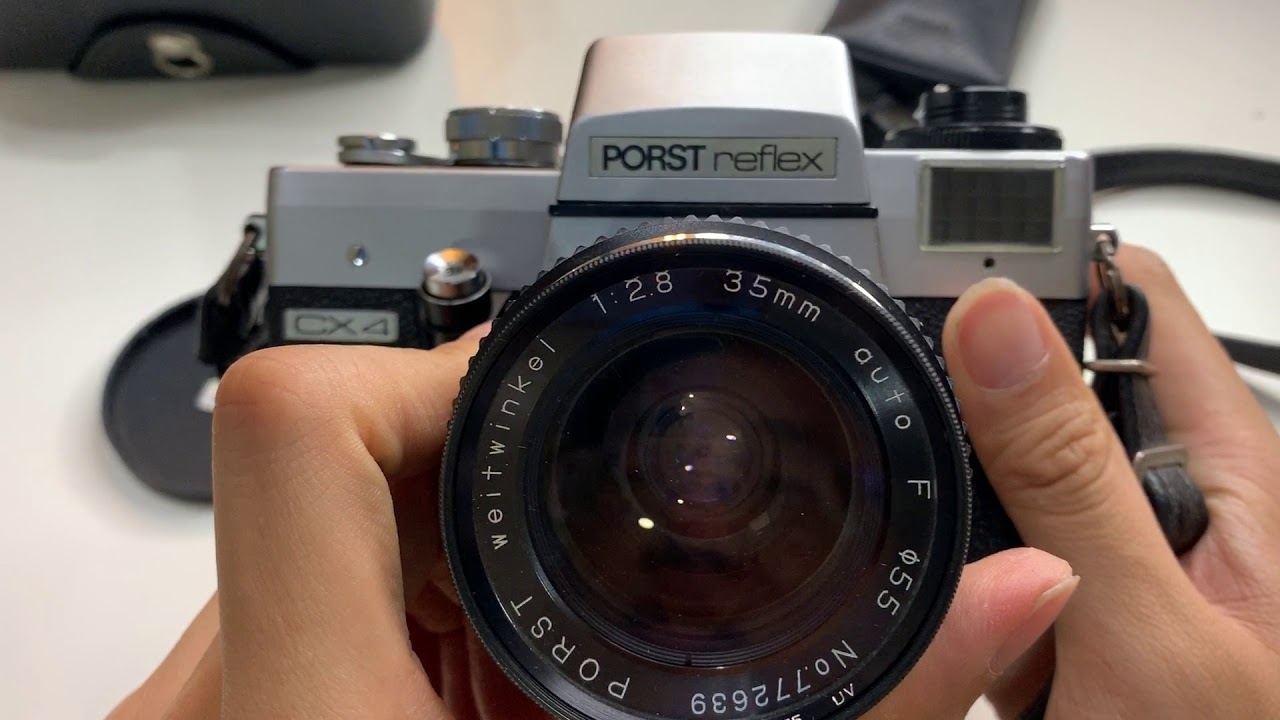 Porst Reflex CX4 Porst Weitwinkel Auto F 35mm 1:2.8 Lens Objektiv ...