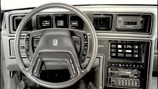 Crazy Car Inventions:  Lincoln Dodges A Bullet with its 1985 Lincoln Mark VII Comtech Touchscreen!