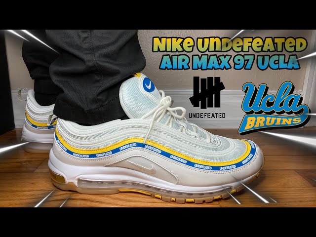 NIKE AIR MAX 97 UNDEFEATED UCLA ON FEET & RESELL PREDICTIONS! 