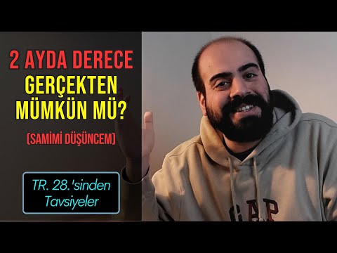 2 Ayda Derece Yapılabilir mi? (Samimi Düşüncem) #yks #tyt