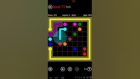 Flow Free - 9 x 9 Mania Level 77