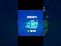 FREE 1000 CREDITS 🔥 #brawlstarsshorts #supercellcreator