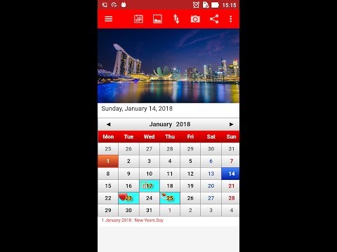 Singapore Calendario 2024