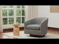 One Elaborate Gift For Your Room | Wren Modern Swivel Accent Chair from CHITA LIVING