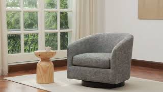 One Elaborate Gift For Your Room | Wren Modern Swivel Accent Chair from CHITA LIVING