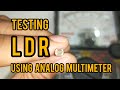How to test a Light Dependent Resistor (LDR) / Paano mag test ng LDR @tletechcher