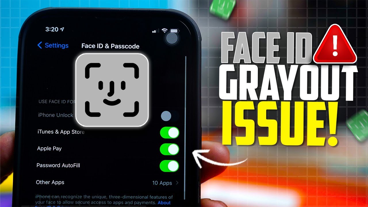 How to Fix Face ID Setting Grayed Out on iPhone | Face ID Not Available ...