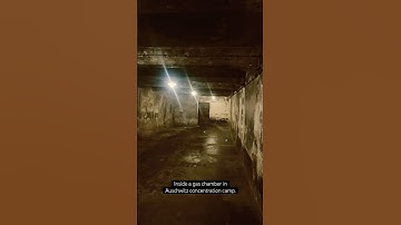 Gas chamber in Auschwitz Concentration camp