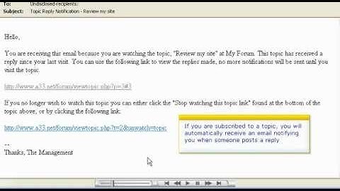 How to reply to a Thread in phpBB - Host Department LLC