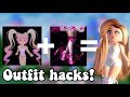 10 OUTFIT HACKS IN ROYALE HIGH// w/ Ella Bella