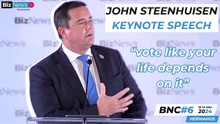 BNC#6: John Steenhuisen - Vote like your life depends on it to avoid ANC/EFF/MK ‘Doomsday’ coalition