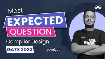 20 Most Expected Question for GATE 2023 : Compiler Design || GATE