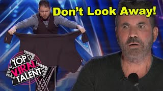 Don't Look Away! Incredible Magic Audition!