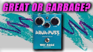 Way Huge / Aqua-puss MkⅢ Way Huge Smalls Aqua Puss Analog Delay Pedal | Sweetwater