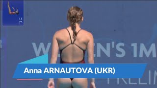 Anna ARNAUTOVA (UKR) | Women’s Diving | 1m Springboard Diving Final