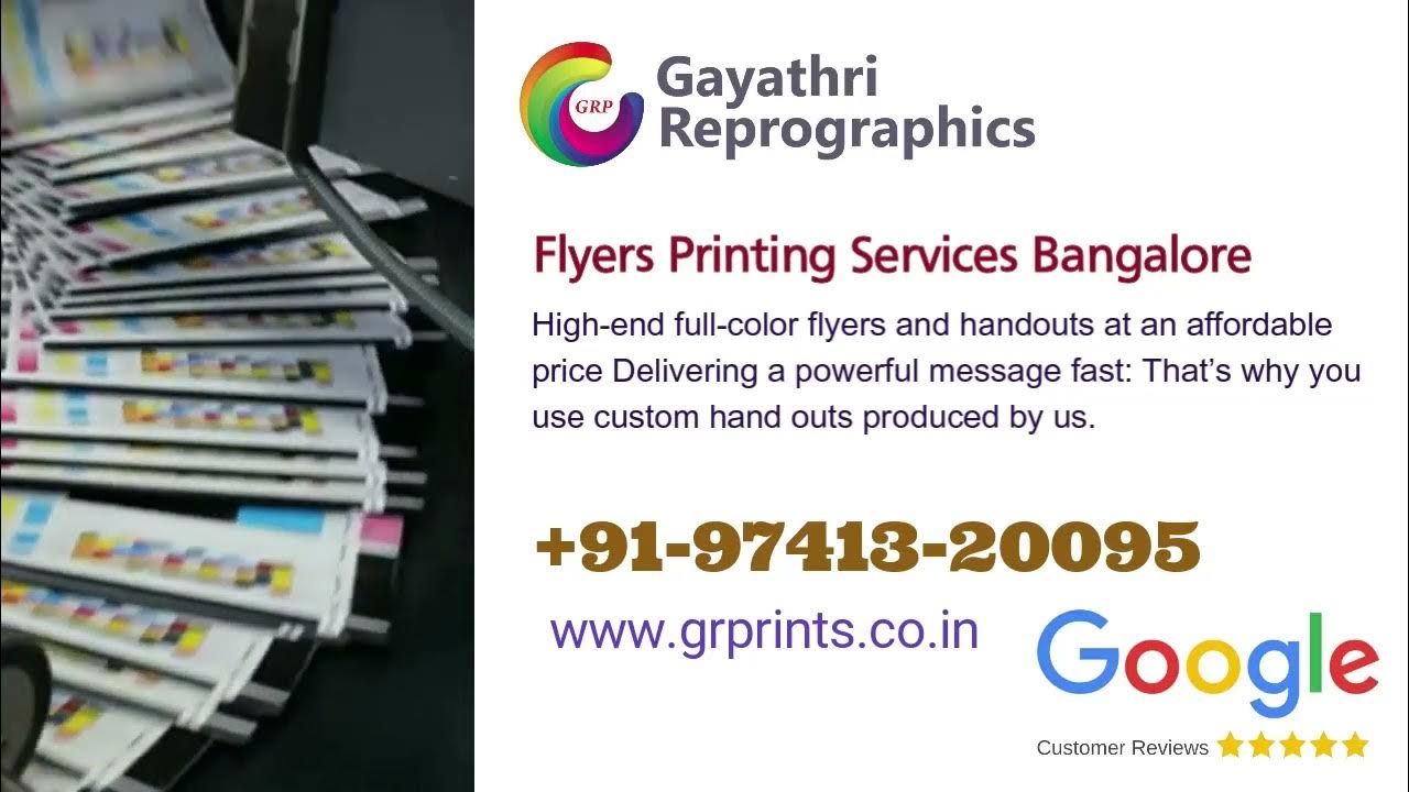 Flyers Printing Services Bangalore, Offset Printing in Bengaluru