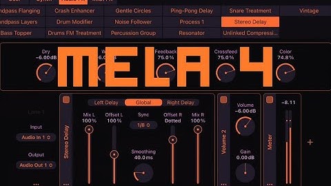Mela 4 – AUv3 Synth, FX, MIDI by Nikolozi Meladze